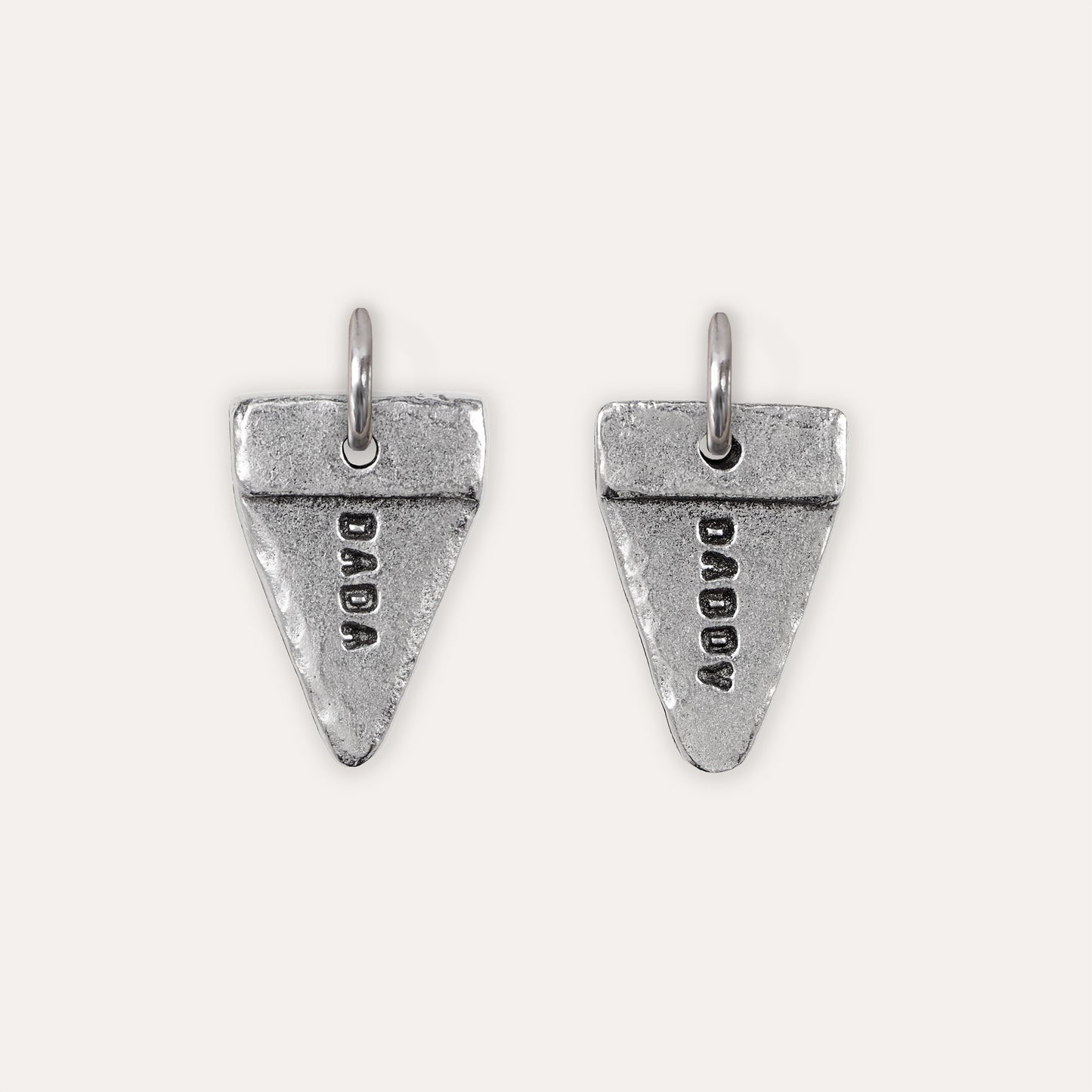 'Dada'/'Daddy' Flag Keyring Charm