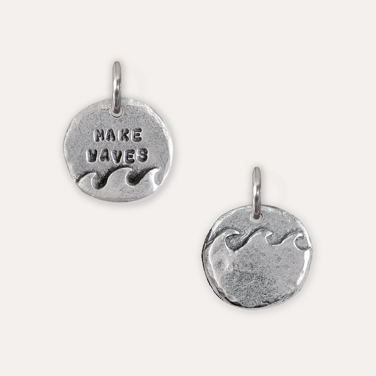 'Make Waves' Keyring Charm