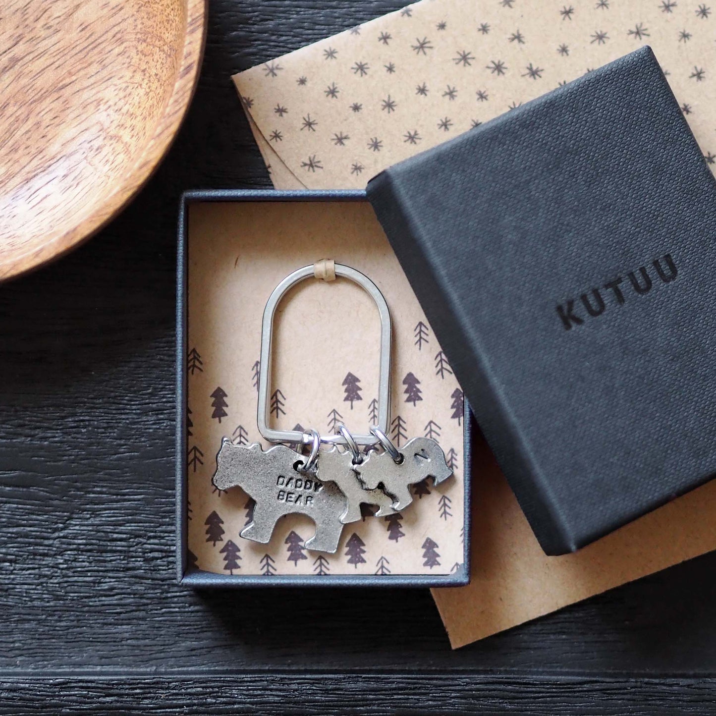 Bear Family Keyring