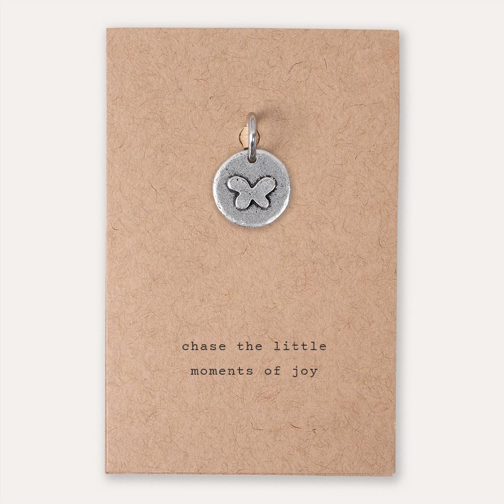 'Little Moments of Joy' Butterfly Charm