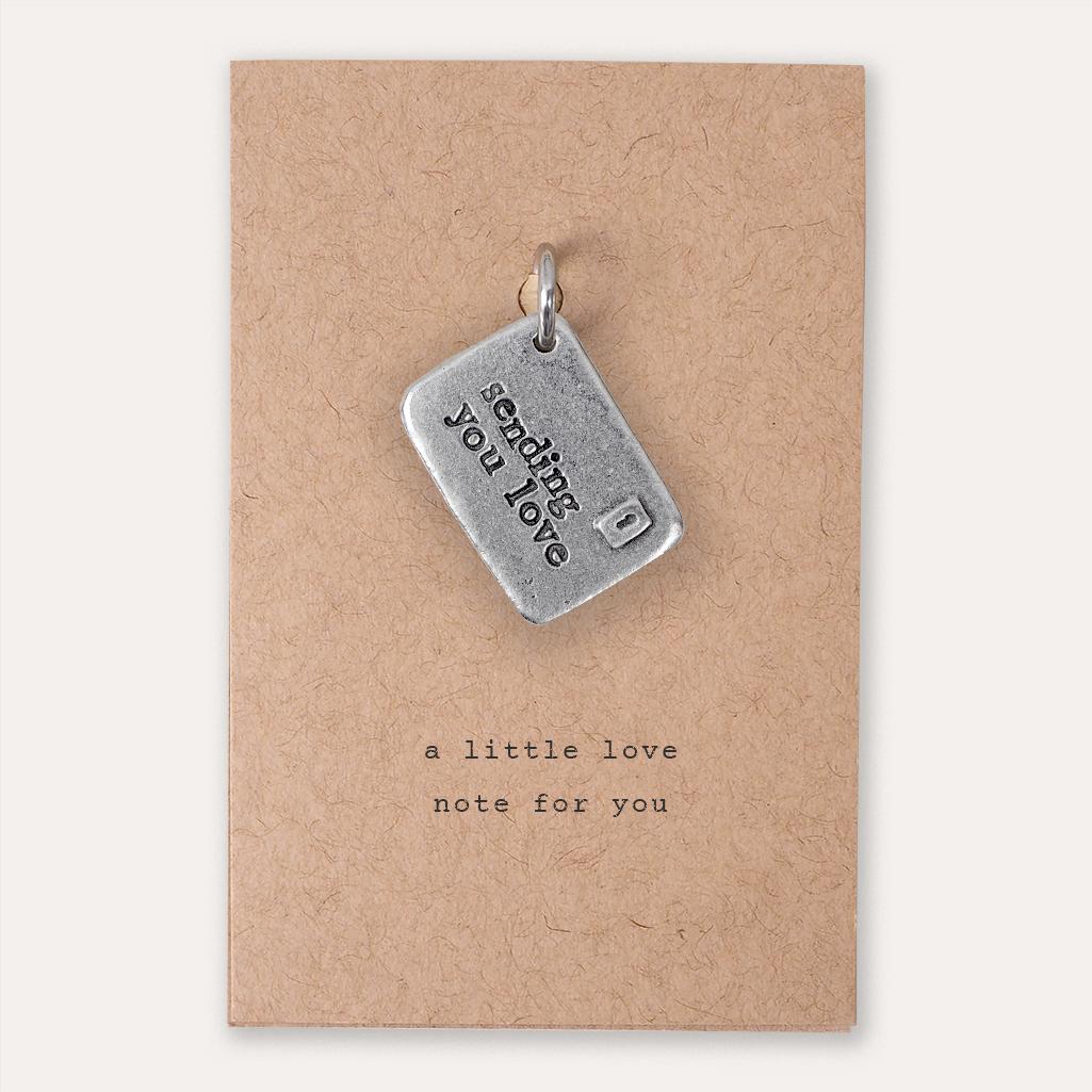 ‘Sending You Love’ Envelope Charm