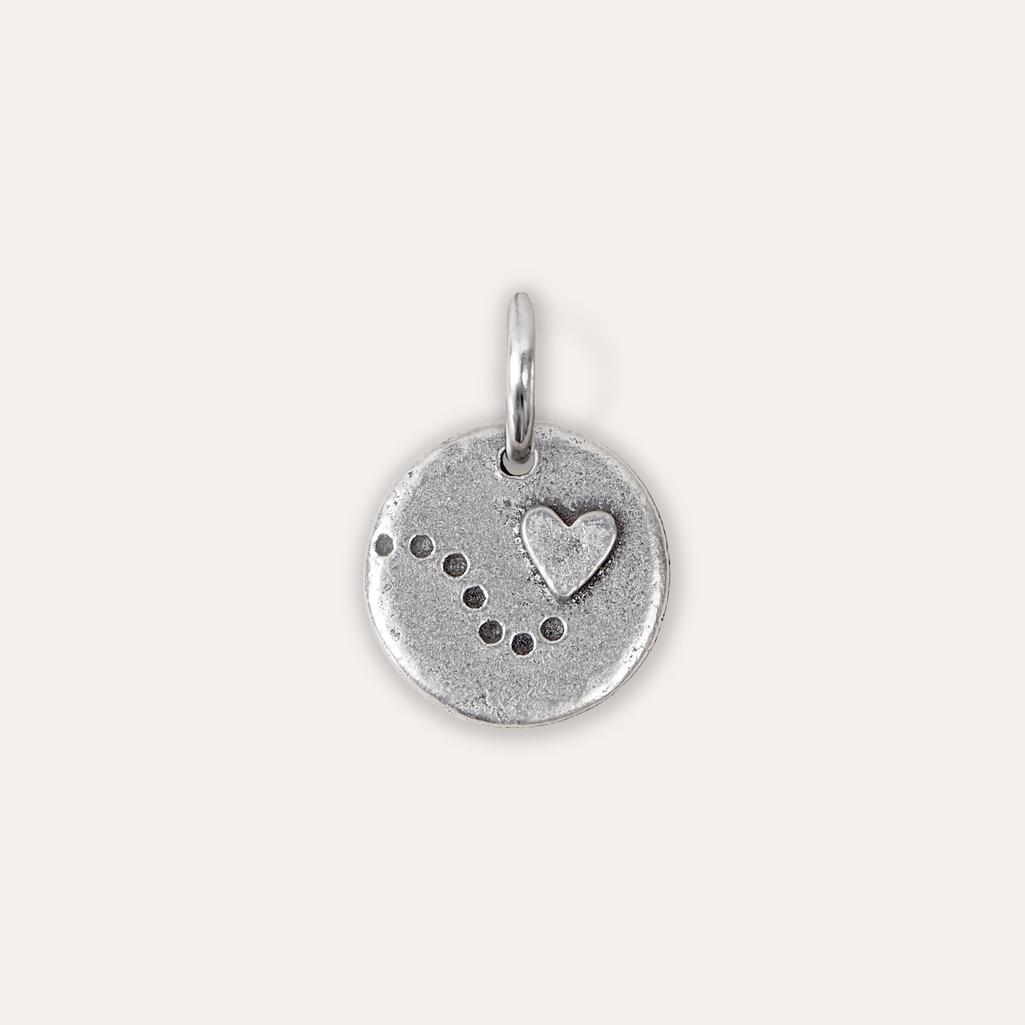 'Follow Your Heart' Keyring Charm