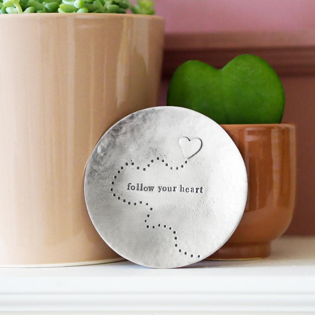 'Follow Your Heart' Trinket Dish