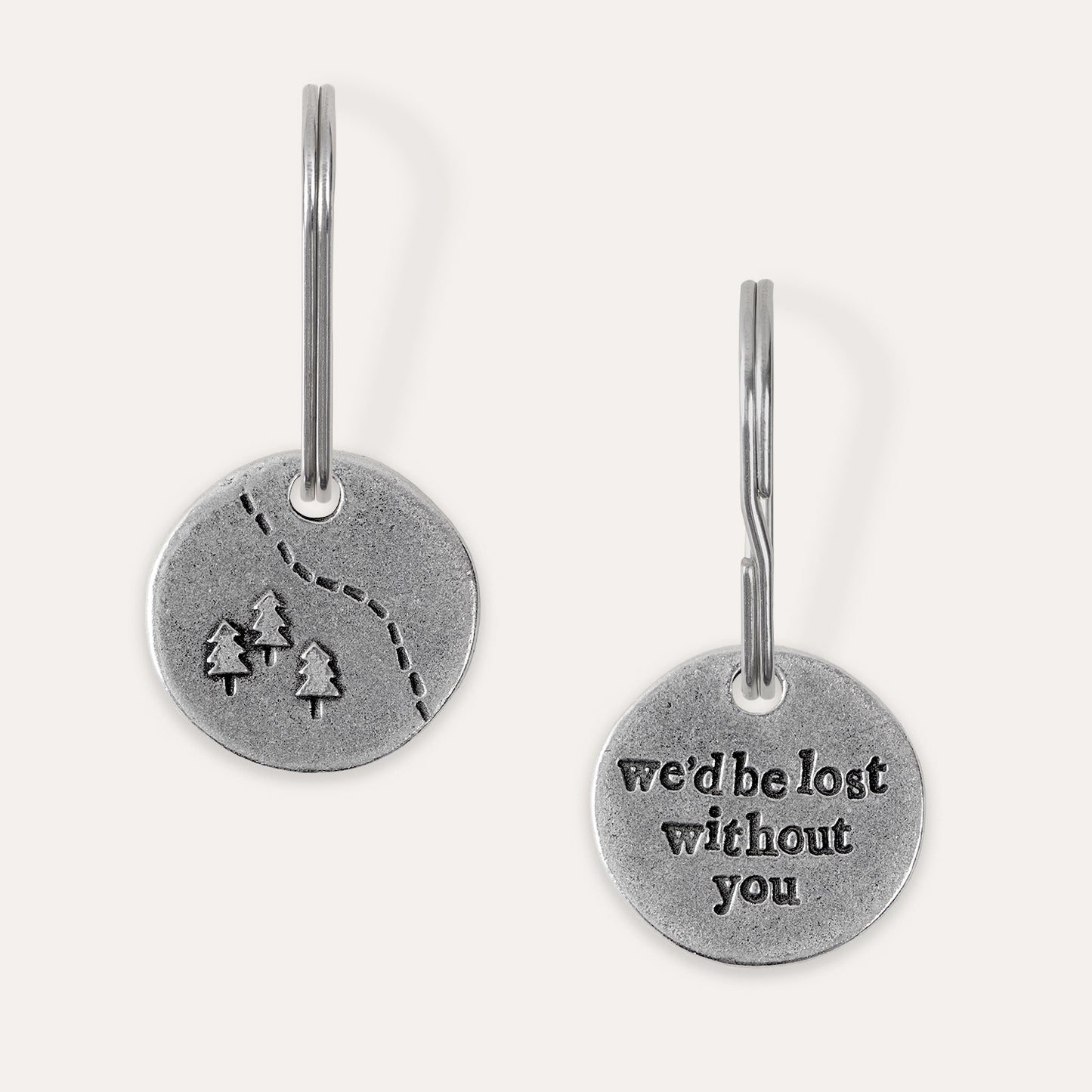 'Lost Without You' Keyring