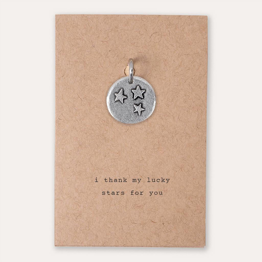 'I Thank My Lucky Stars for You' Charm