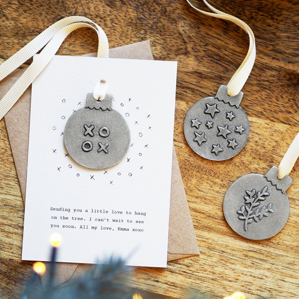 Personalised Mini Motif Bauble