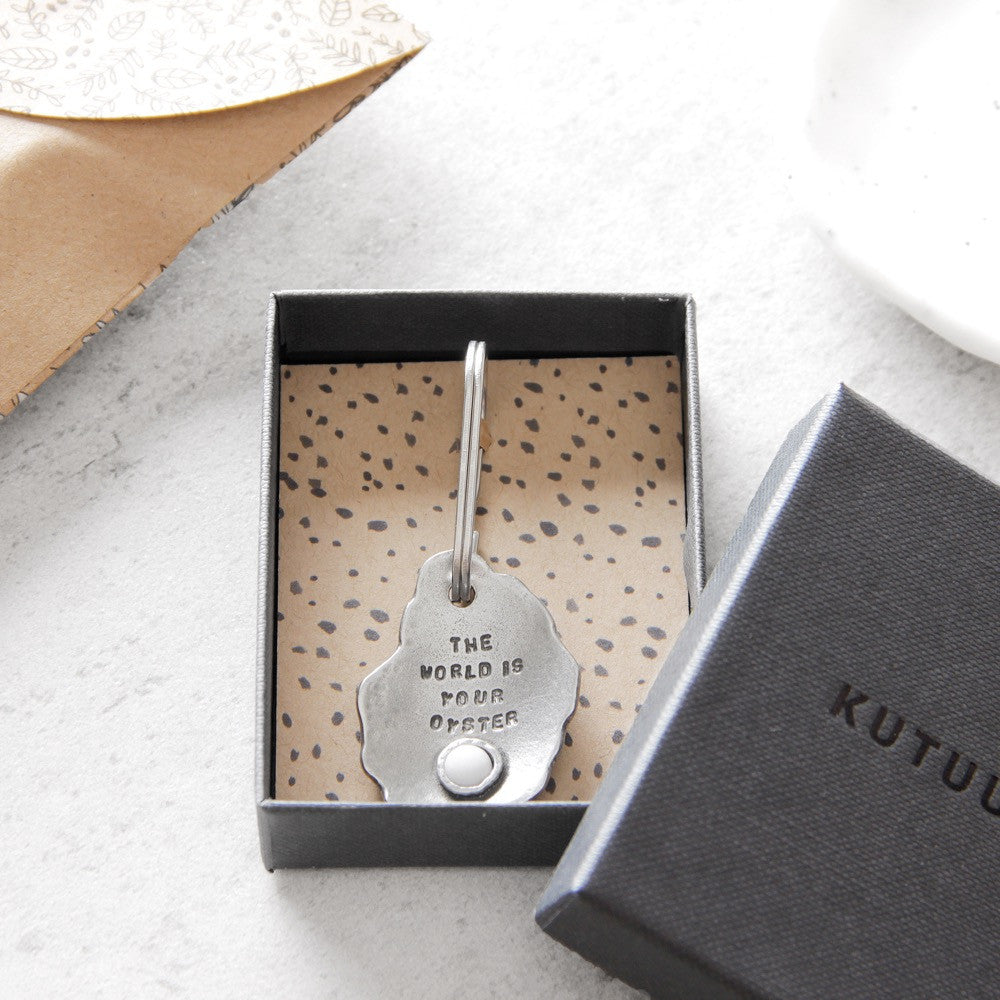 Oyster Keyring Gift Box