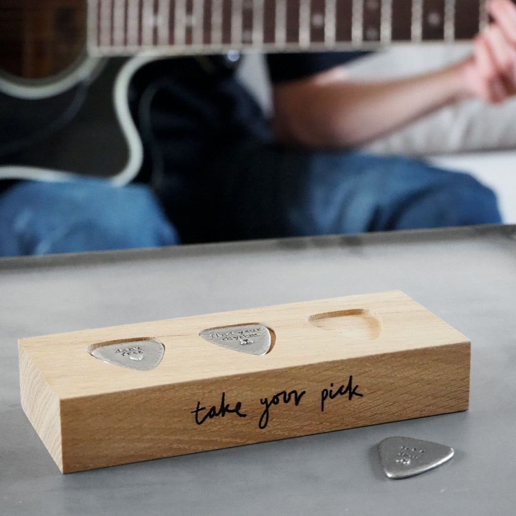 'Take Your Pick' Guitar Plectrum Set