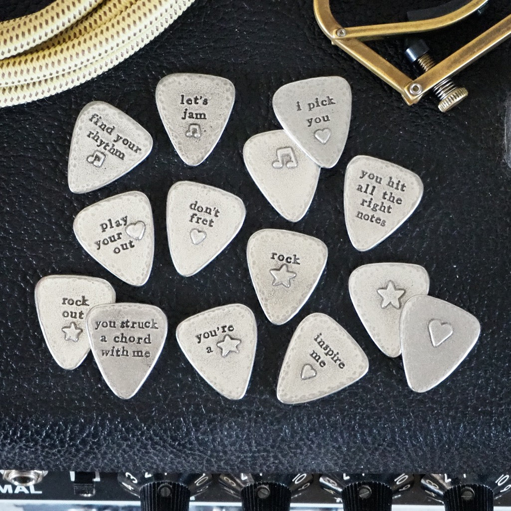 'Take Your Pick' Guitar Plectrum Set
