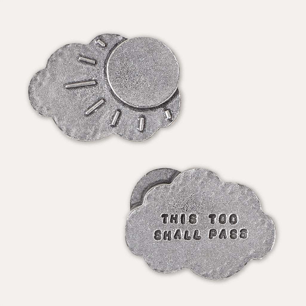 'This Too Shall Pass' Pocket Cloud Token
