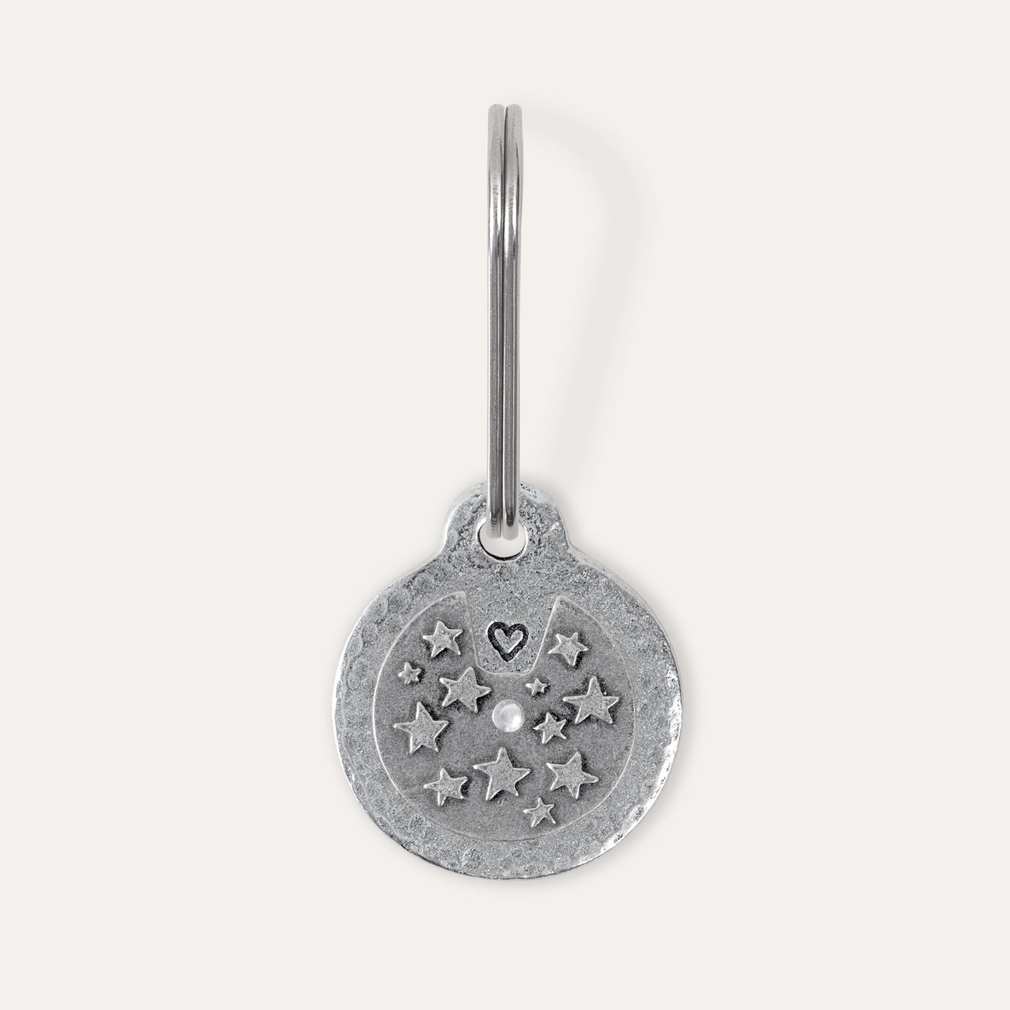 Secret Message Spinner Keyring