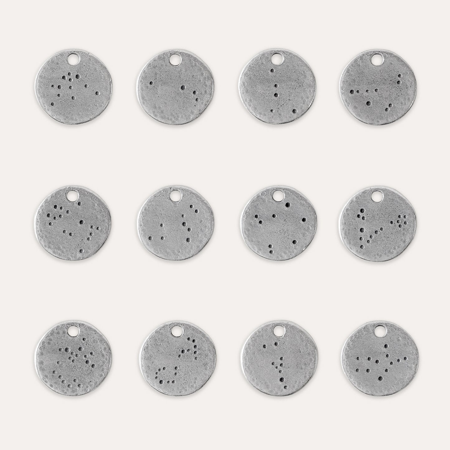 Zodiac Constellation Keyring