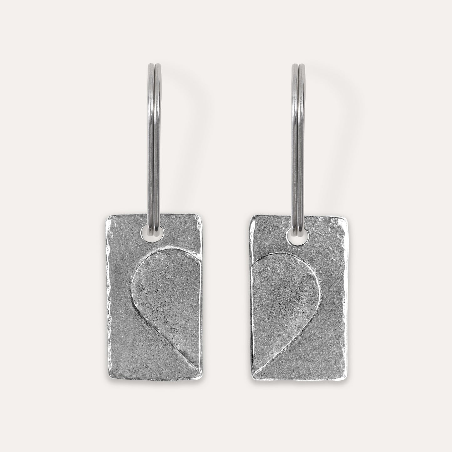 'Better Together' Heart Keyring Set for Couples