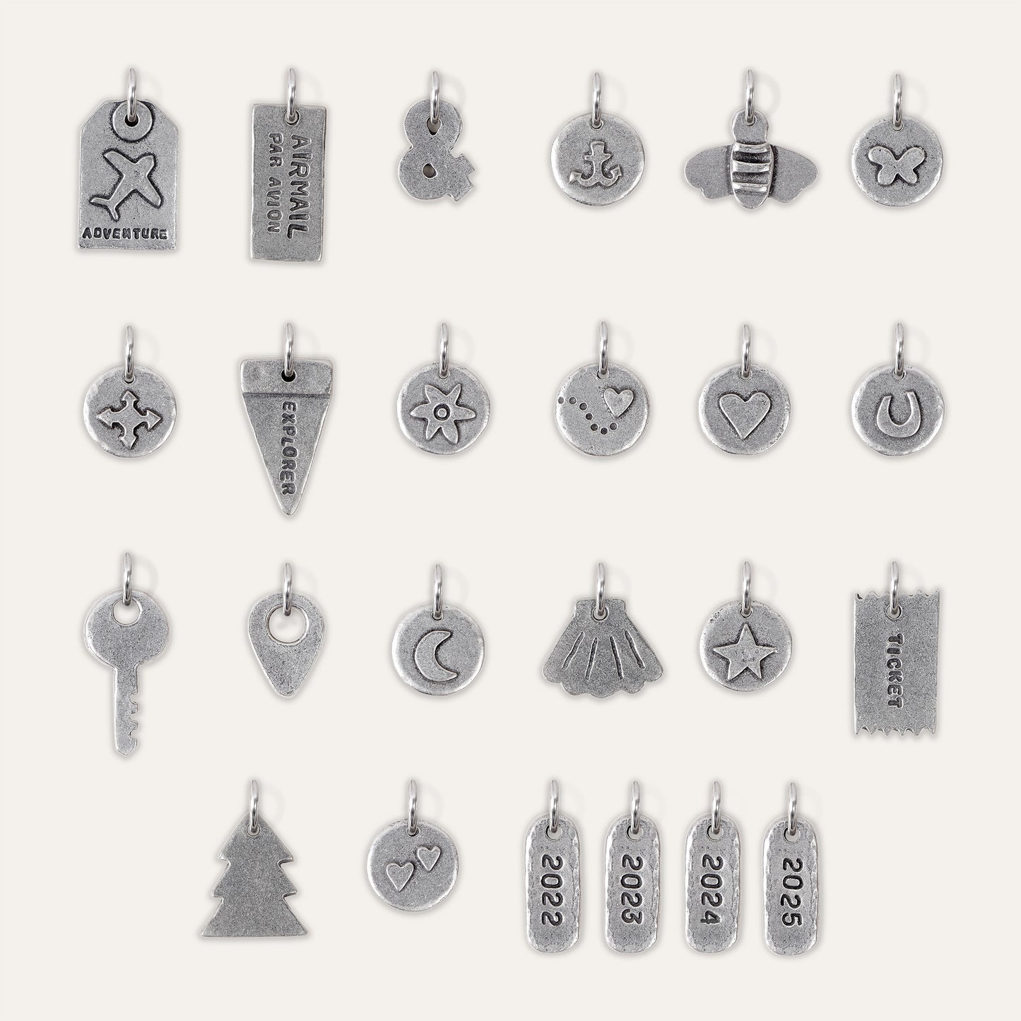 Personalised Medal Charms Keyring