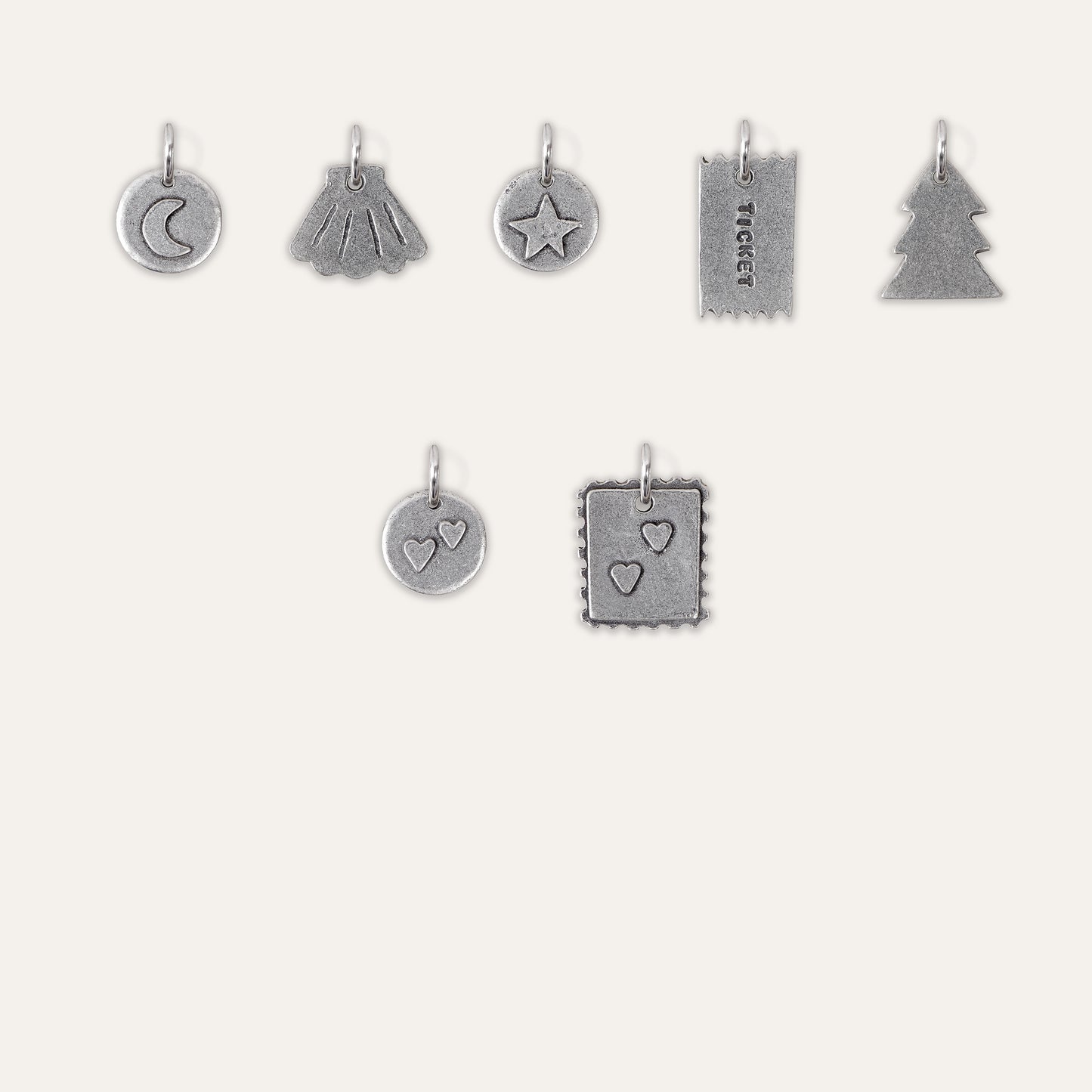 Personalised 10th Wedding Anniversary Charms Keyring