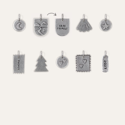 Personalised Mini Medal Charms Keyring