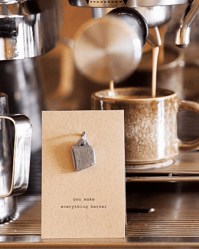 'You Make Everything Better' Cup Keyring Charm