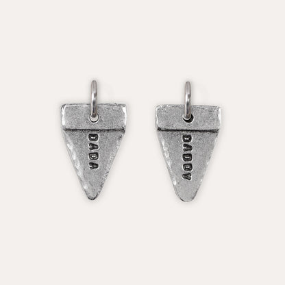 'Dada'/'Daddy' Flag Keyring Charm