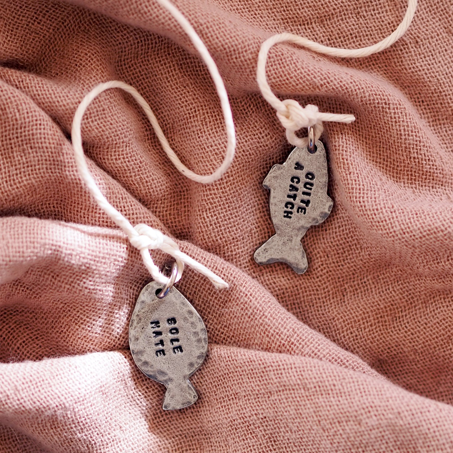 'Sole Mate' Fish Keyring Charm
