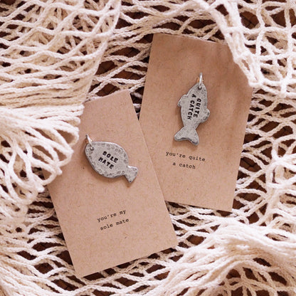 'Quite a Catch' Fish Keyring Charm