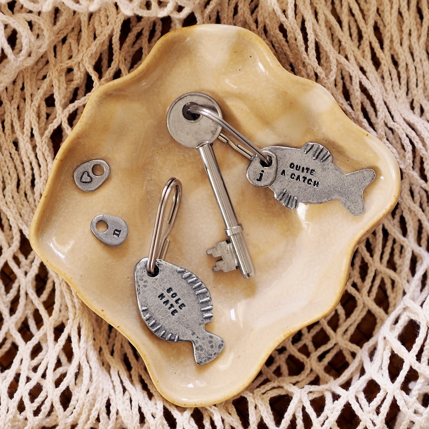 'Quite a Catch' Fish Keyring