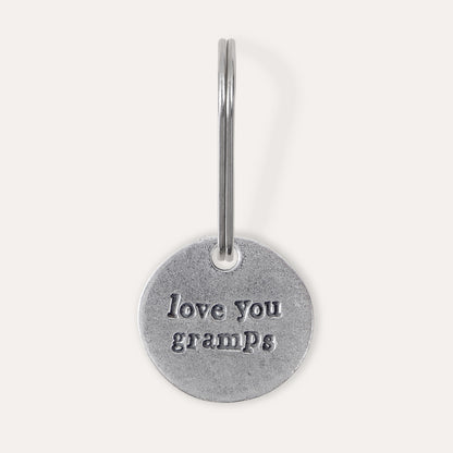 'Love You' Grandfather Keyring