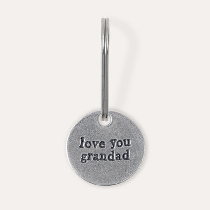 'Love You' Grandfather Keyring