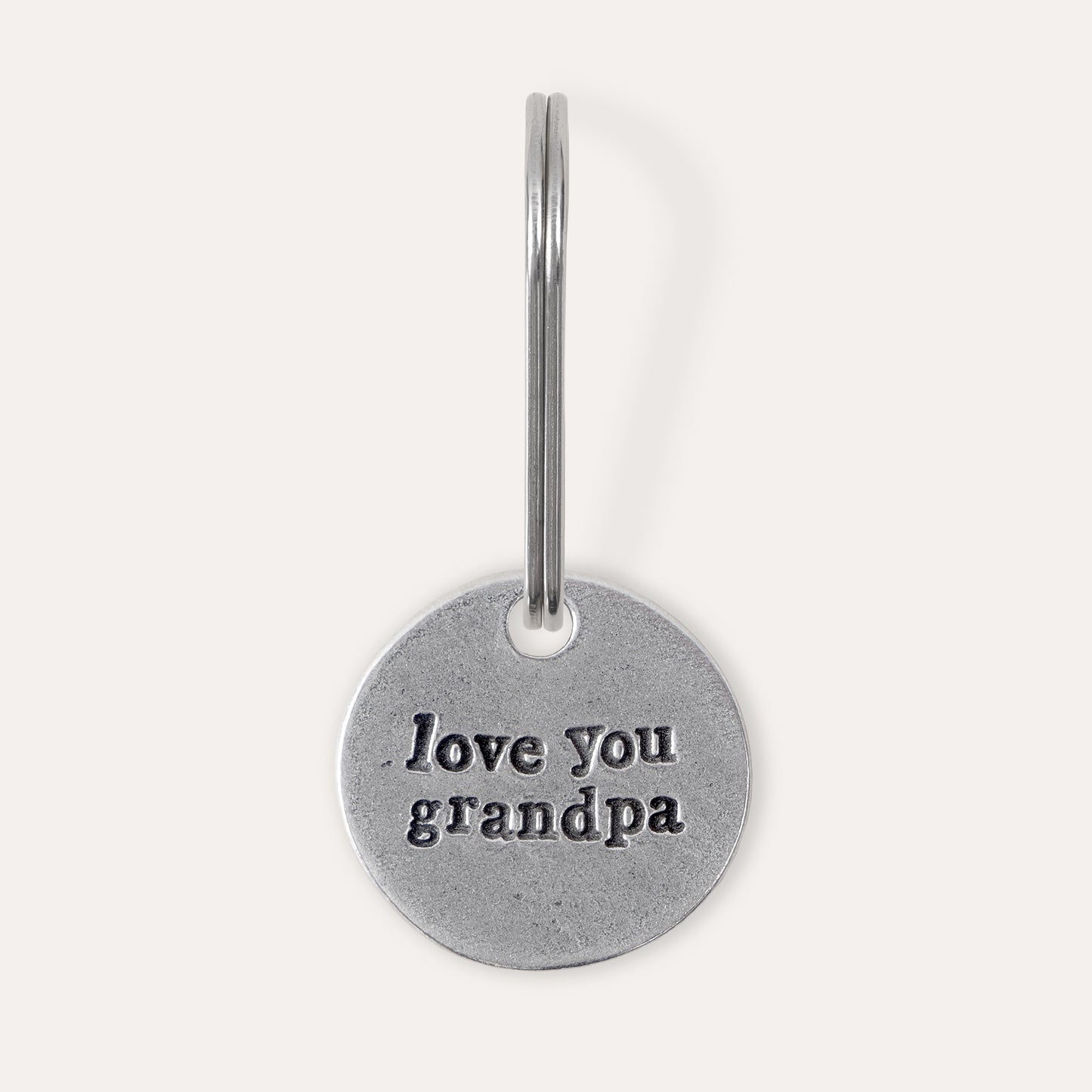 'Love You' Grandfather Keyring