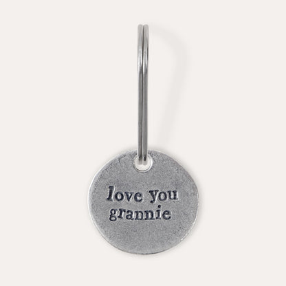 'Love You' Grandmother Keyring