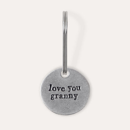 'Love You' Grandmother Keyring