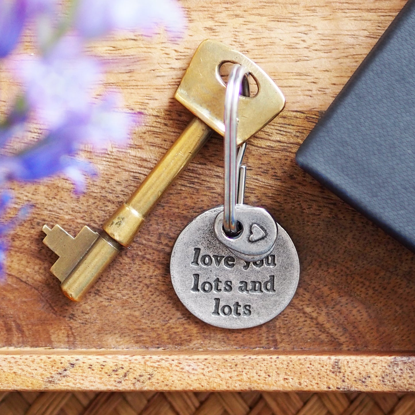 'Love You Lots And Lots' Keyring