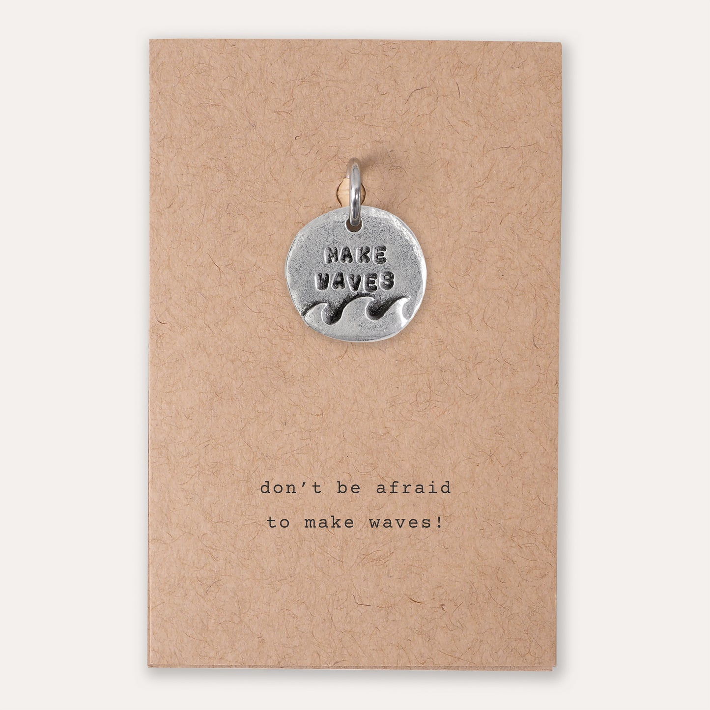 'Make Waves' Keyring Charm
