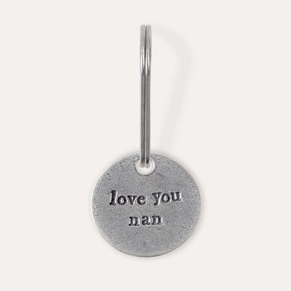 'Love You' Grandmother Keyring