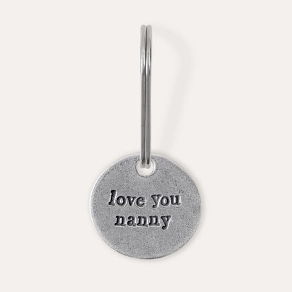 'Love You' Grandmother Keyring