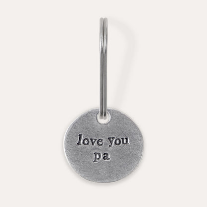 'Love You' Grandfather Keyring