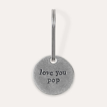'Love You' Grandfather Keyring