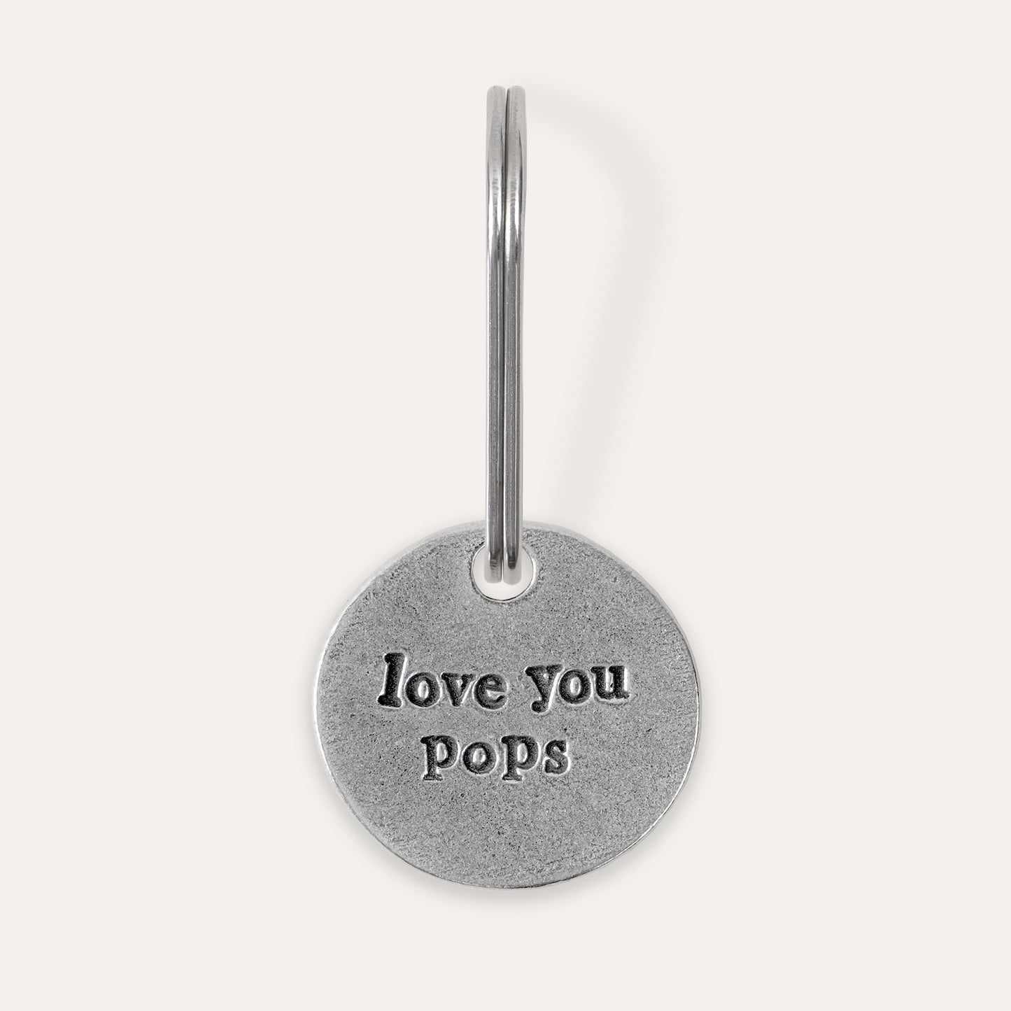 'Love You' Grandfather Keyring