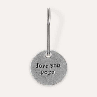 'Love You' Grandfather Keyring