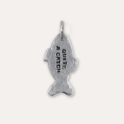 'Quite a Catch' Fish Keyring Charm