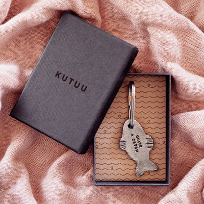 'Quite a Catch' Fish Keyring