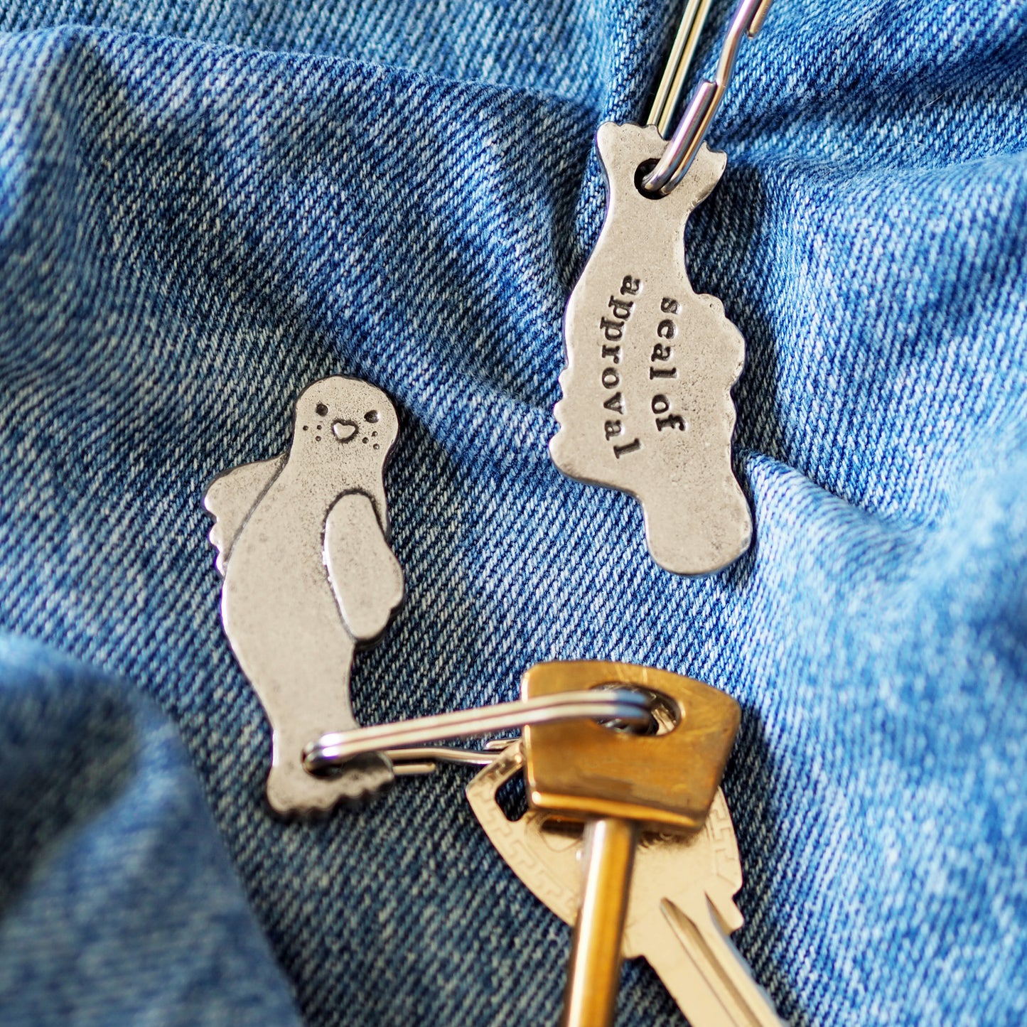 'Seal of Approval' Keyring