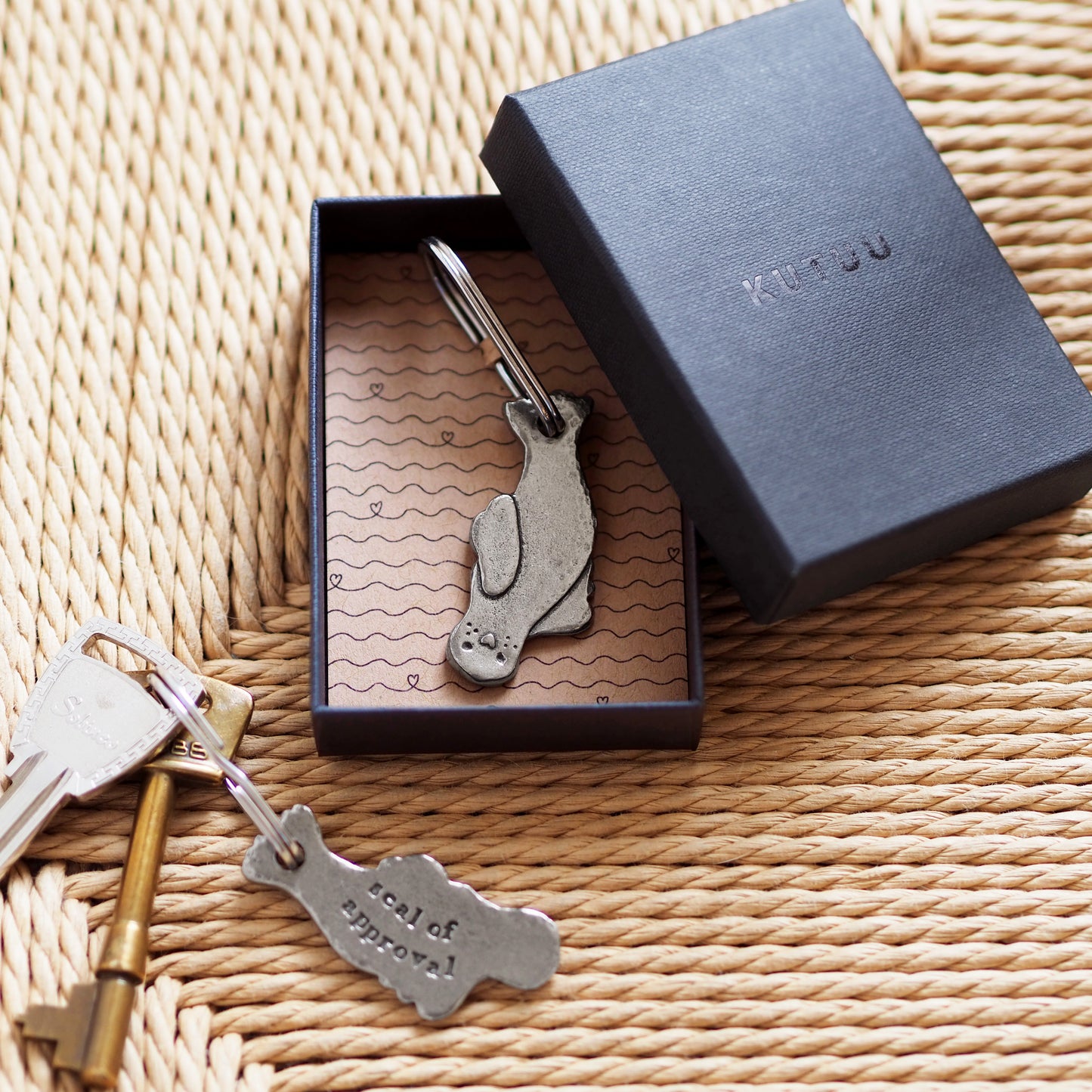 'Seal of Approval' Keyring