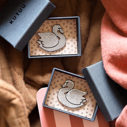 'One For You, One For Me' Swan Pocket Tokens Set