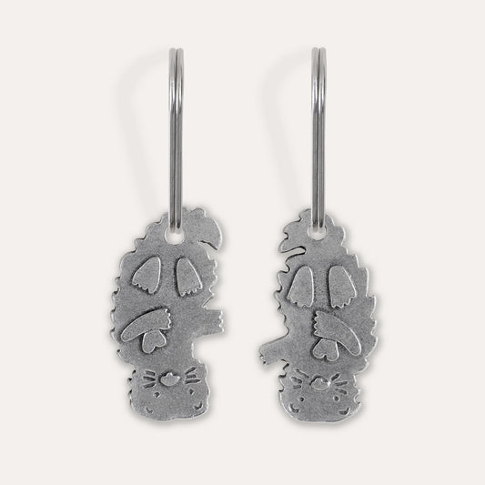 'My Otter Half' Otter Keychain Set