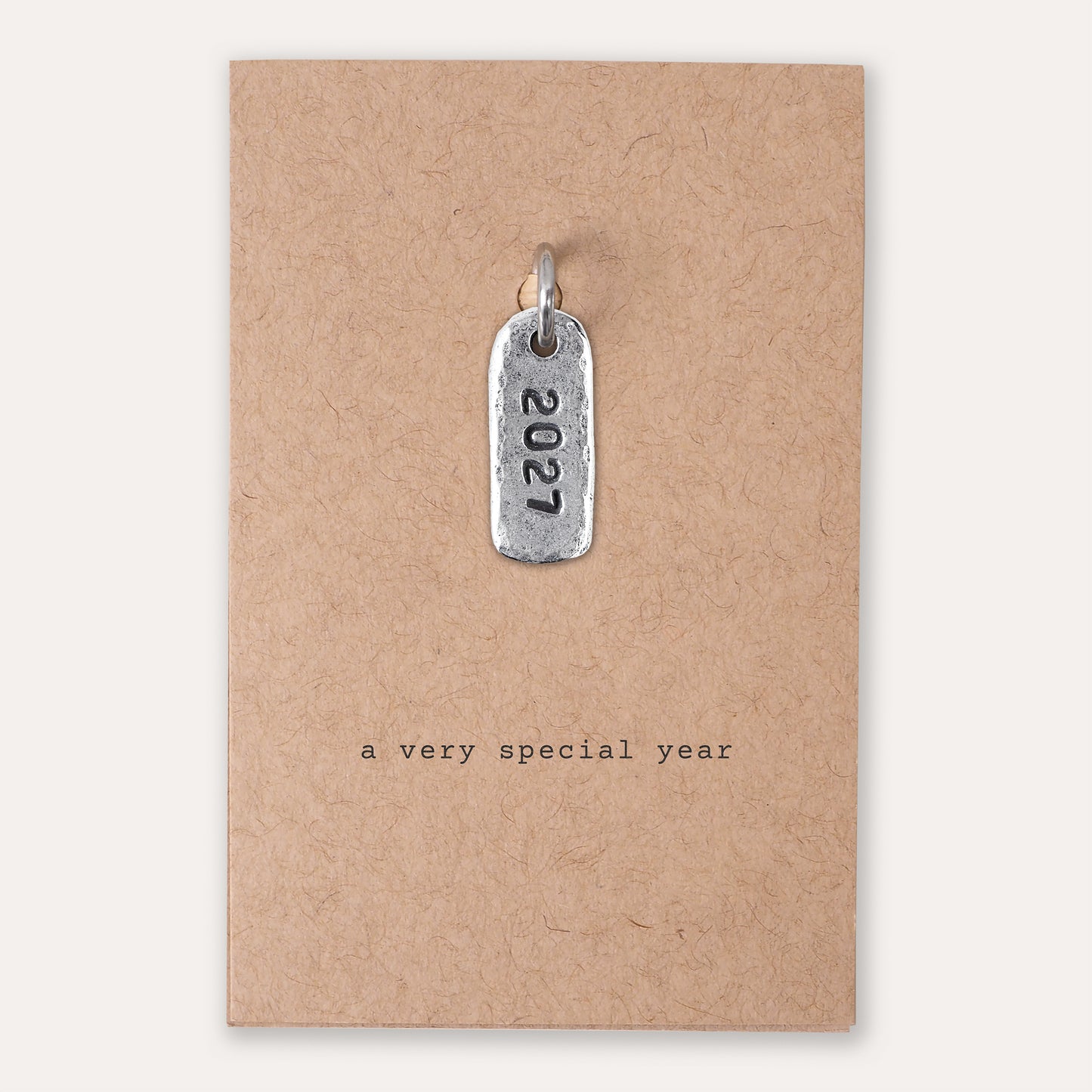A Very Special Year Keyring Charm