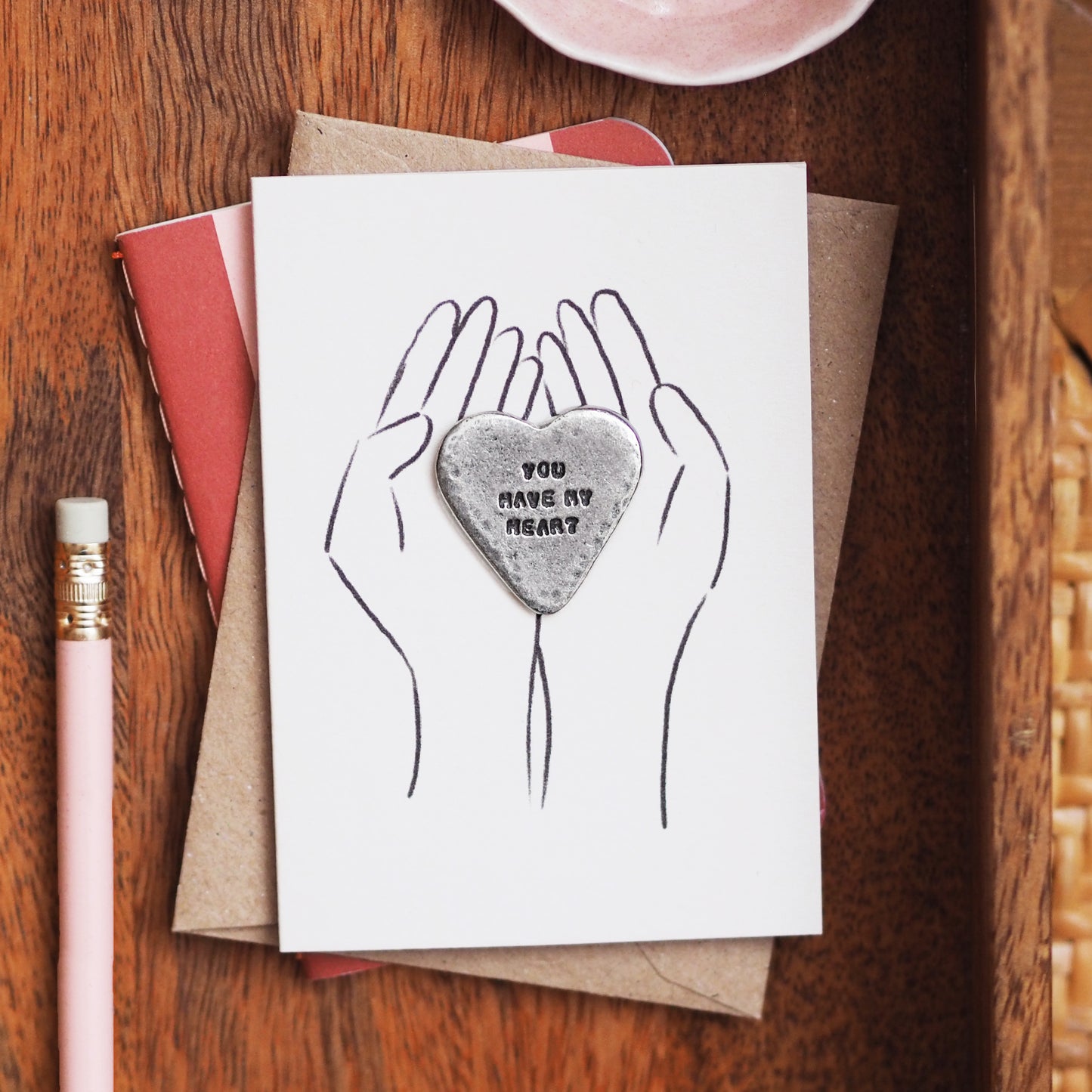 'You Have My Heart' Keepsake Token Card