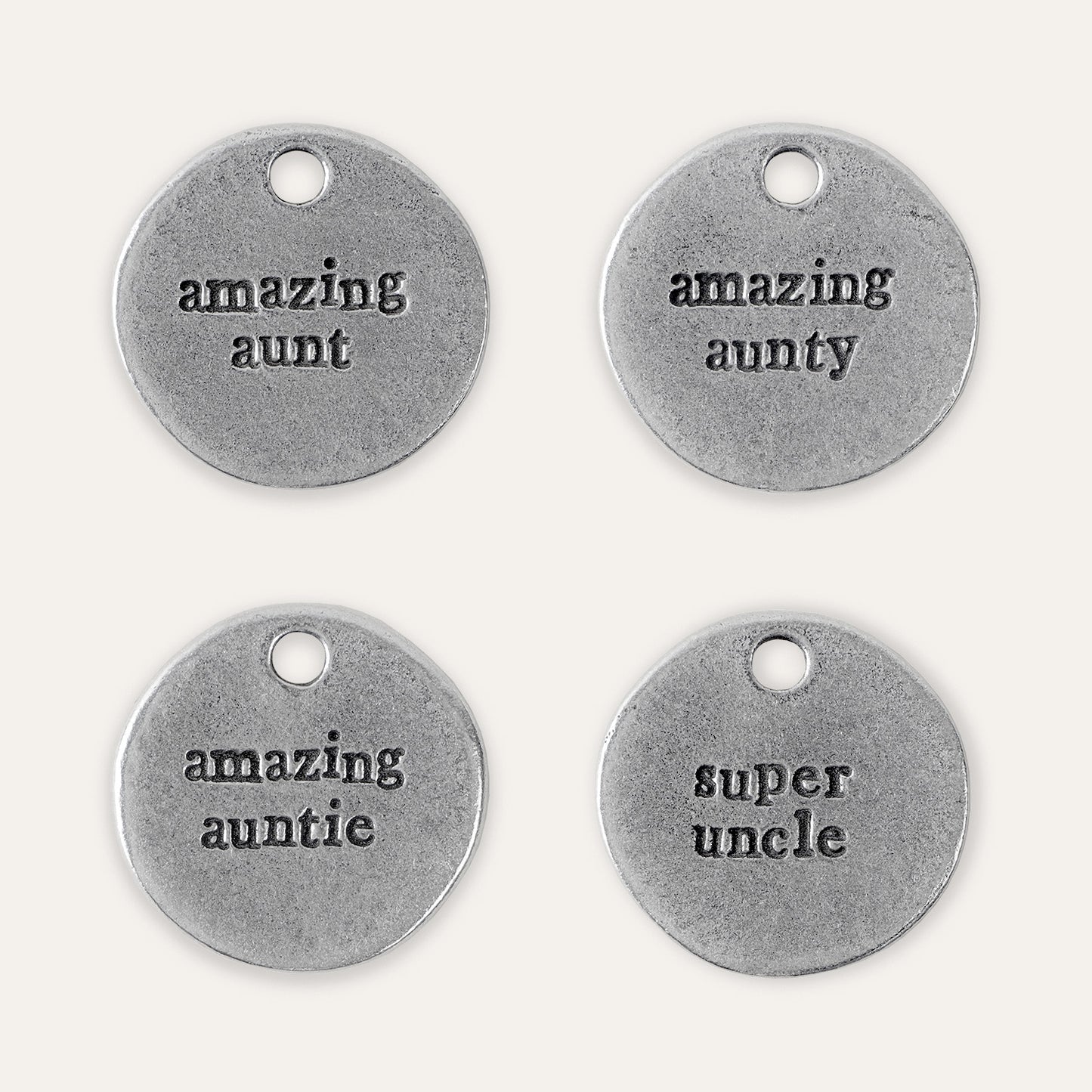 'Amazing Auntie' or 'Super Uncle' Keyring