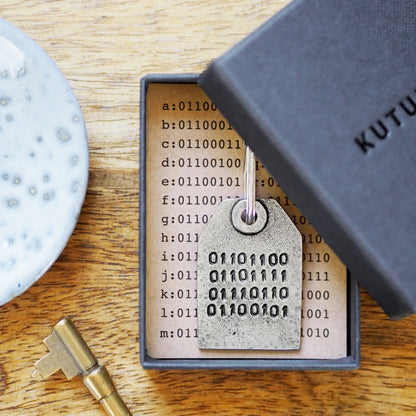 Binary Code Message Keyring