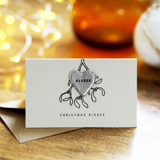 Christmas 'Kisses' Token Card
