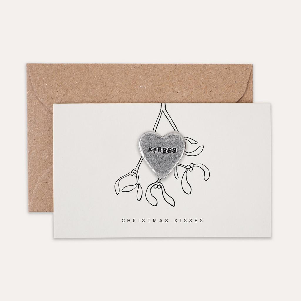 Christmas 'Kisses' Token Card